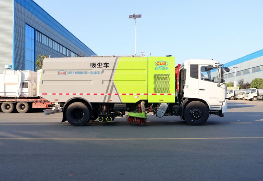 國(guó)六東風(fēng)天錦干掃車吸塵車